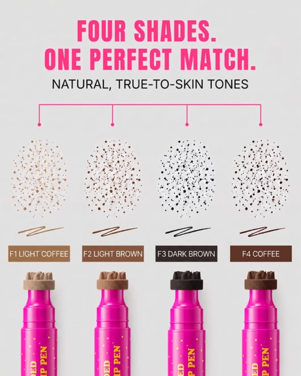 Waterproof Dual-Ended Freckle Stamp Pen