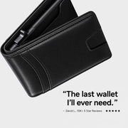 LEATHER RFID POP-UP WALLET